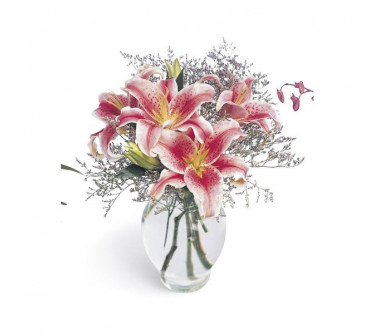 Pink Lily Bouquet